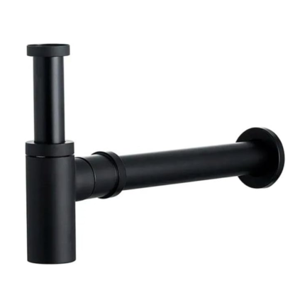 Sifão Para Lavatório De Banheiro Purus - Preto