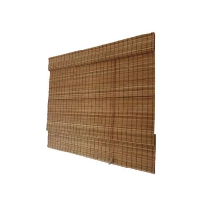Persiana Romana Bambu Block 080larg X 160alt Natural